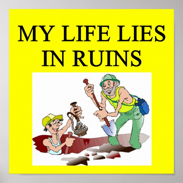 Poster piada arqueológica (Frente)