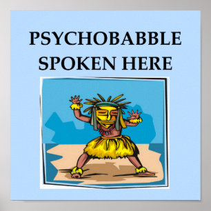 Poster piada da psicologia