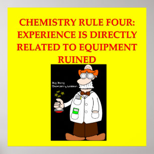 Poster piada da química