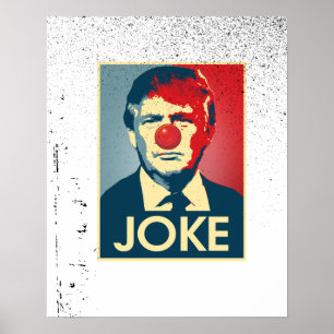 Pôster PIADA de Donald Trump -- Anti-Trunfo 2016 -
