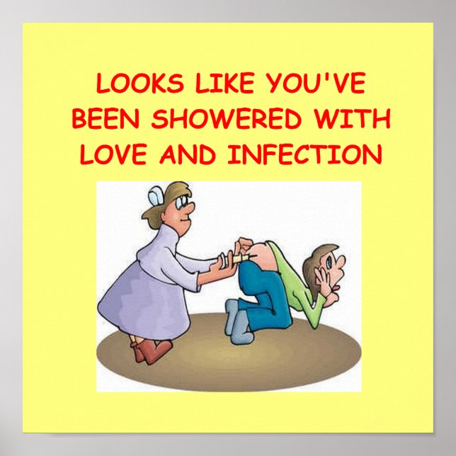 Poster piada de doutor engraçado (Frente)