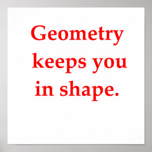 Poster piada de matemática engraçada