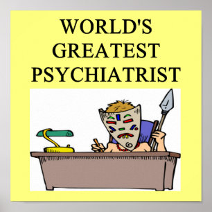 Poster piada de psicologia