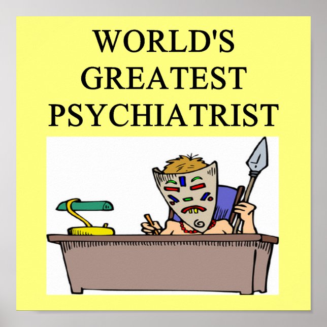 Poster piada de psicologia (Frente)