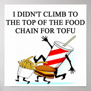 Pôster piada do vegan do amti da polícia da comida