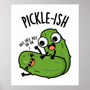 Poster Piadas de Pickle Engraçadas e Chatinhas