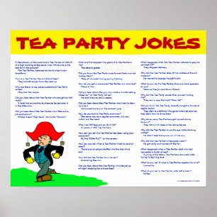 Poster Piadas do Tea Party