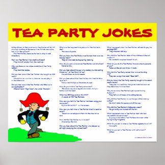 Poster Piadas do Tea Party