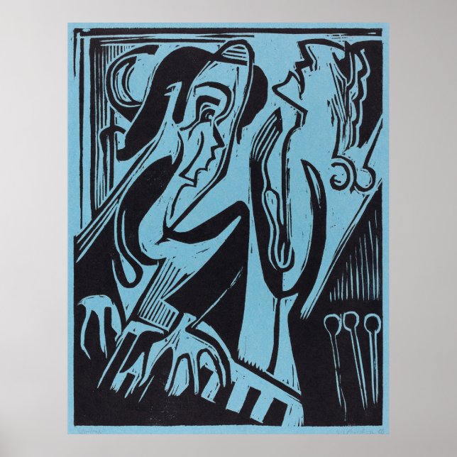 Poster Pianista e Cantor (Frente)