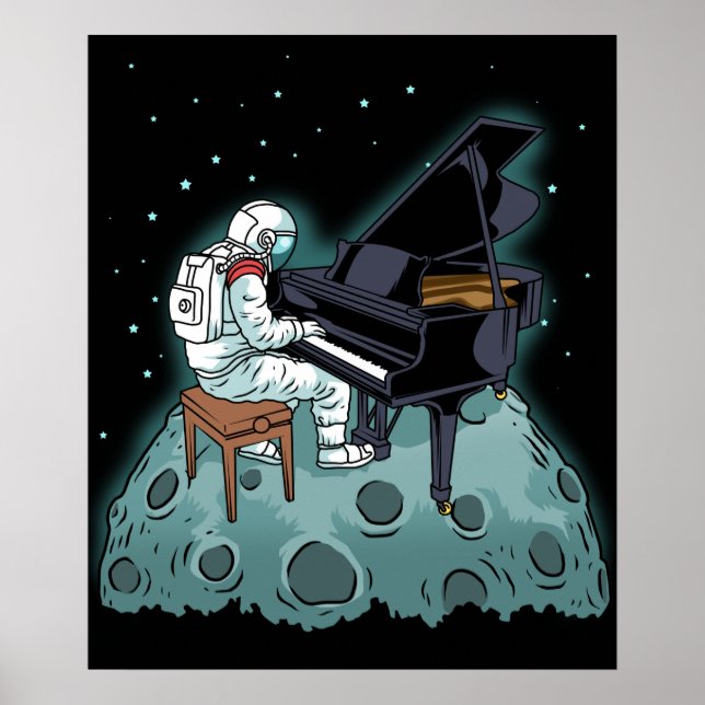 Poster Pianista Grande Pianista Pianista Pianista Gift As (Frente)