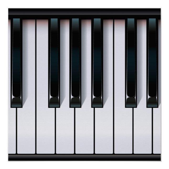 Pôster Piano (Frente)