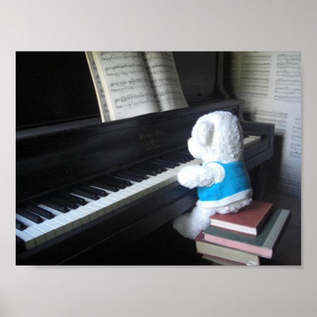 Pôster Piano (Frente)