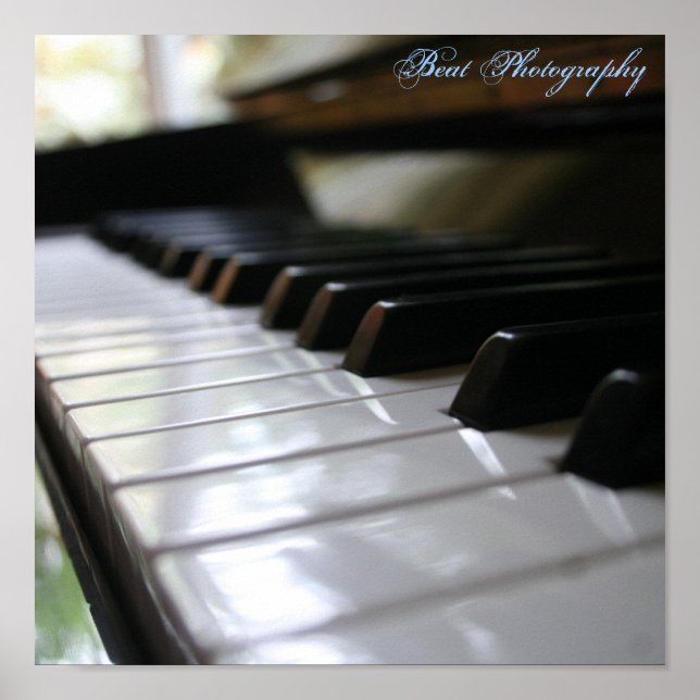 Pôster Piano (Frente)