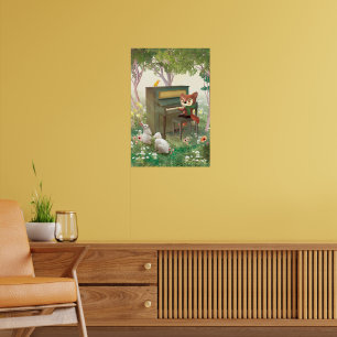 Poster Piano da Floresta
