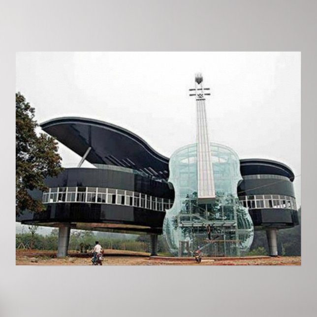 Pôster Piano E Violino House (Frente)