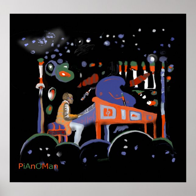 Pôster ** PiAnO MaN ** (Frente)