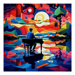 Pôster Piano Player 7