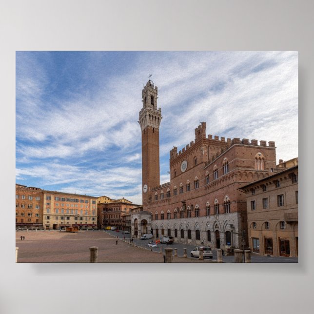 Poster Piazza al Campo Siena (Frente)