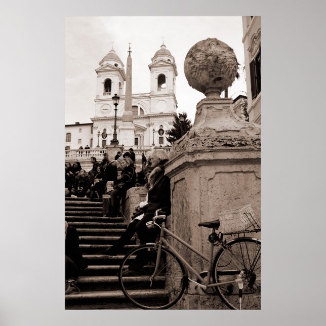 Pôster Piazza di Spagna (Frente)