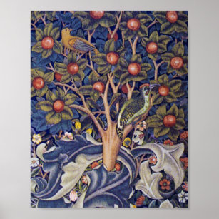 Poster Pica-pau, William Morris