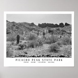 Poster Picacho Peak State Park KeepsaArizona