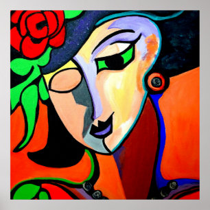 PÔSTER PICASSO NORA DA SENHORITA AUMENTAÇÃO