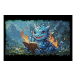 Pôster Pichu senta-se para uma ortografia