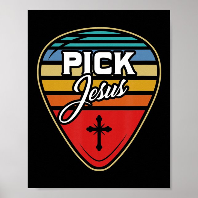 Poster Pick Jesus T-ShirtAre you a Patriotic devotee of J (Frente)