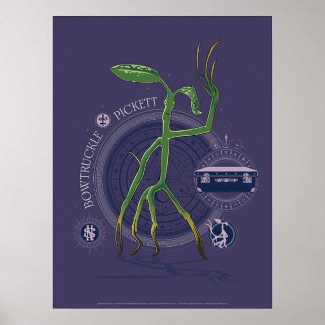 Poster PICKETT™ O Gráfico BOWTRUCKLE™ (Frente)
