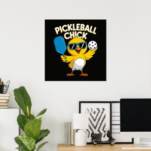 Poster Pickle ball Pickleball Franga