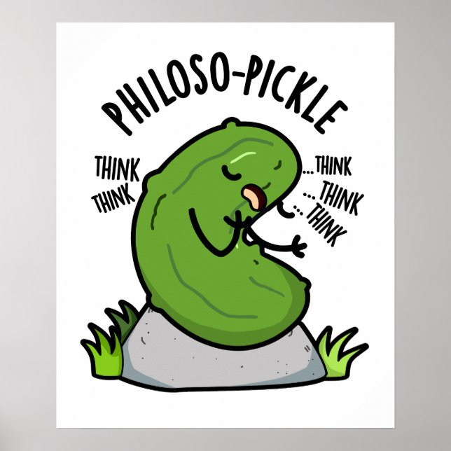 Poster Pickle Engraçado Filoso (Frente)