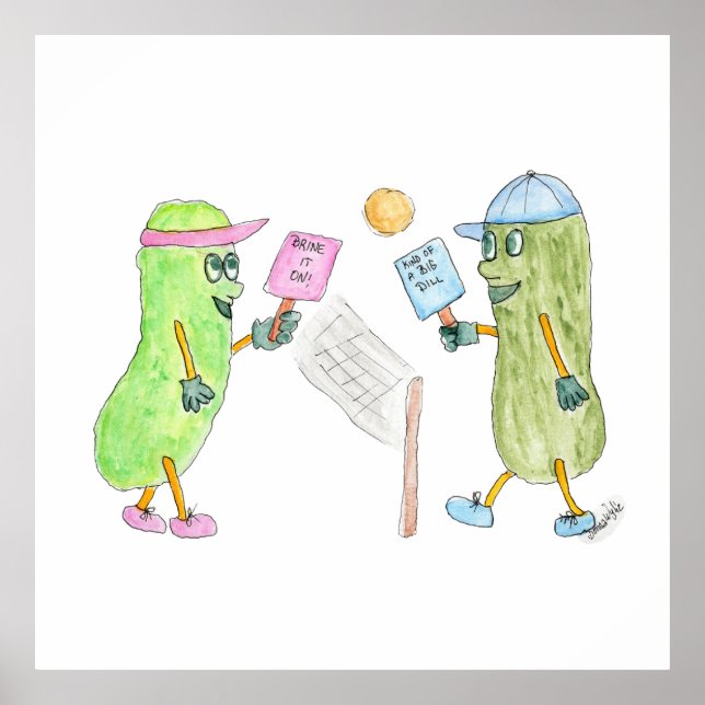 Poster Pickleball Champion (Frente)