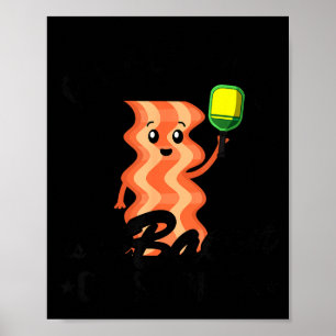 Poster Pickleball é o bacon das piadas esportivas engraça