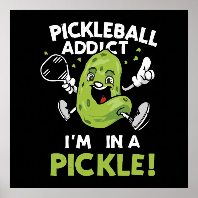 Poster Pickleball-Engraçado (Frente)