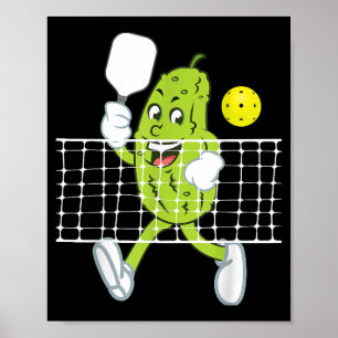 Poster Pickleball - Pickleball Engraçado