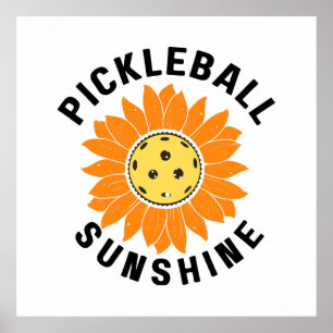 Poster Pickleball sol