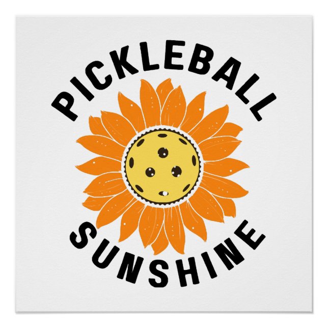 Pôster Pickleball sol (Frente)