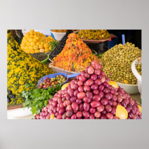 Poster Pickled Food At Market