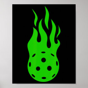 Poster Picklell Flame - Pickleller Tênis Pickleller Pickl