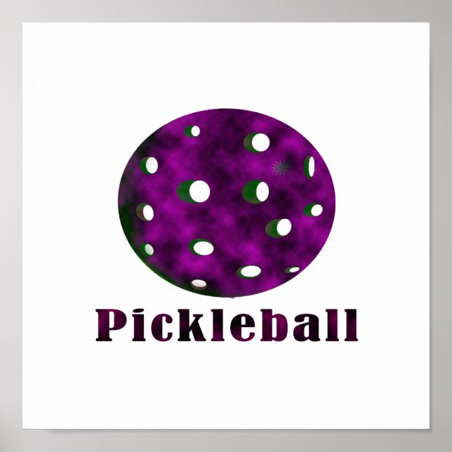 Pôster picleball com texto roxo nublado n bola .png (Frente)