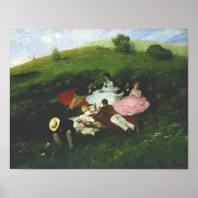 Pôster Picnic em maio (Frente)