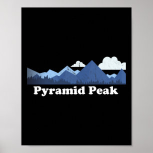 Poster Pico da Pirâmide Bygger Nova York Ny Escalada Cami