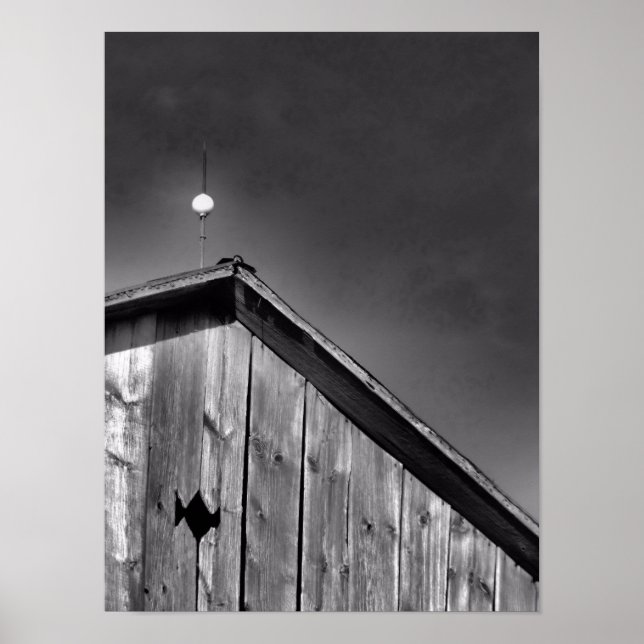 Poster Pico de Barn Contra o Céu (Frente)