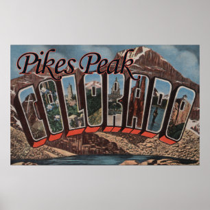 Pôster Pico dos piques, Colorado - grandes cenas da letra