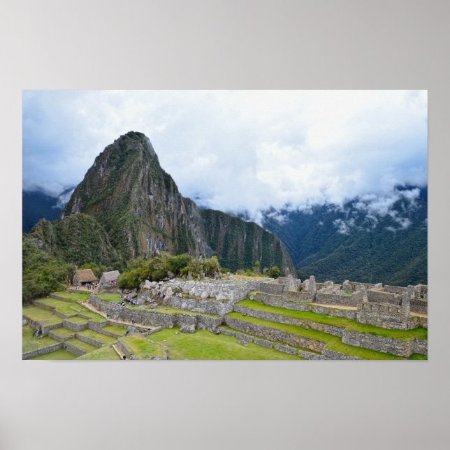 Poster Pico Huayna Picchu em Machu Picchu, Peru (Frente)