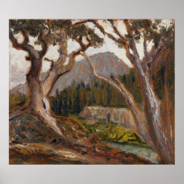 Poster Pico longo de Loch Vale, Estes Park, Colorado