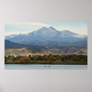 Poster Picos gêmeos no outono