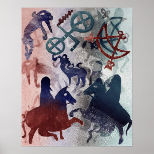 Pôster Pictish Riders 1996