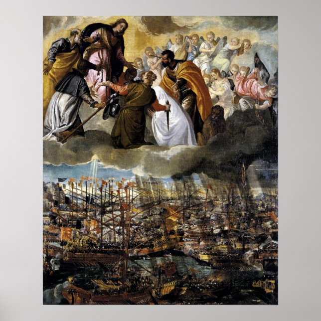 Poster Pictura de Lepanto 1571 (Frente)