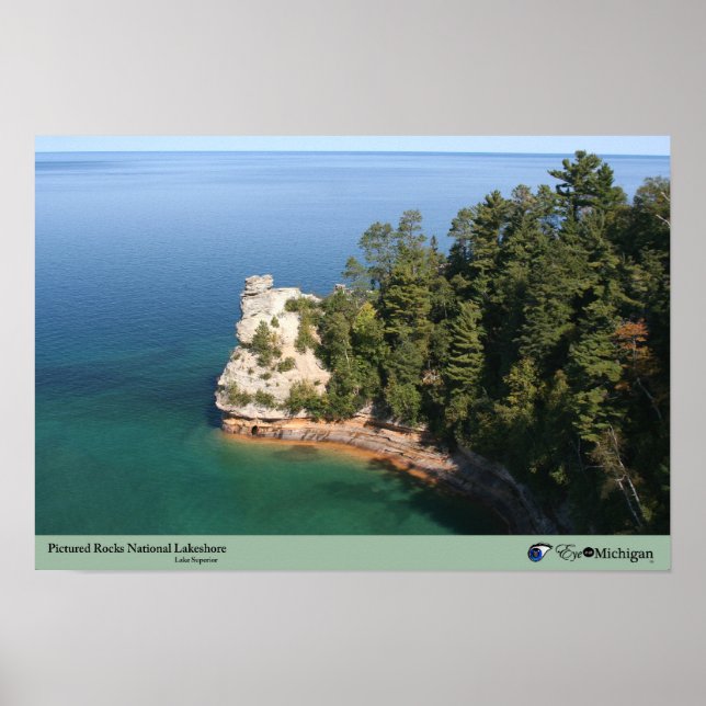 Pôster Picture Rocks National Lakeshore (Frente)